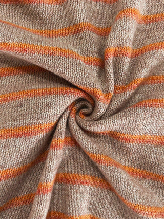 Céliane | Cardigan rayé tricot chic