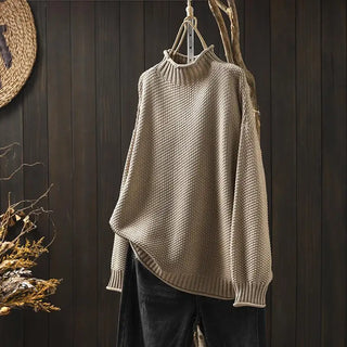Élodie | Pull Ample en Maille Texturée