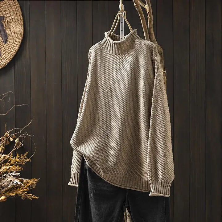 Élodie | Pull Ample en Maille Texturée