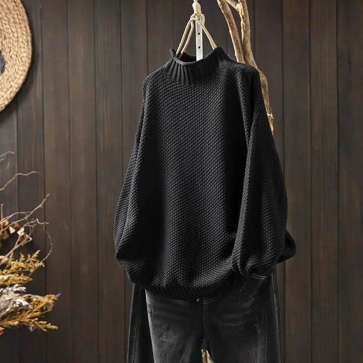 Élodie | Pull Ample en Maille Texturée