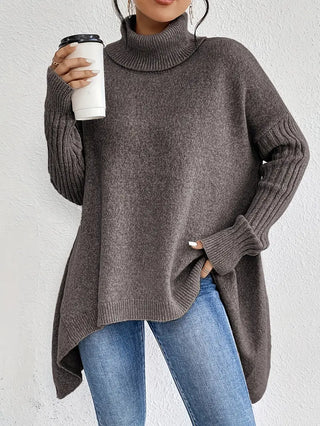 Soline | Pull oversize à col montant
