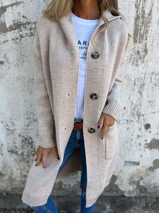 Soline | Élégant long cardigan