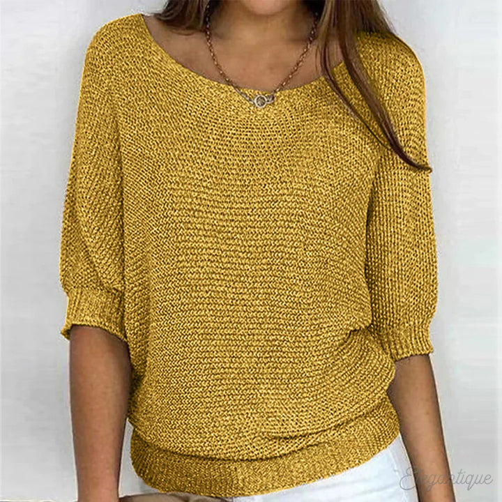 Gabrielle | Pull torsadé maille chic