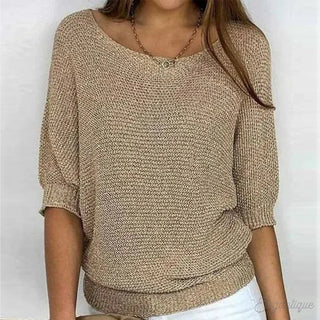 Gabrielle | Pull torsadé maille chic